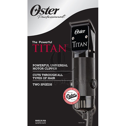 Oster Professional Powerful Titan Detachable Blade 2 Speed Clipper