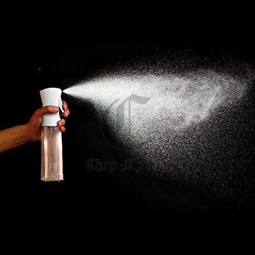 Flairosol Continuous Mist Spray Bottle Black Trigger 10oz. FLAIRBLK