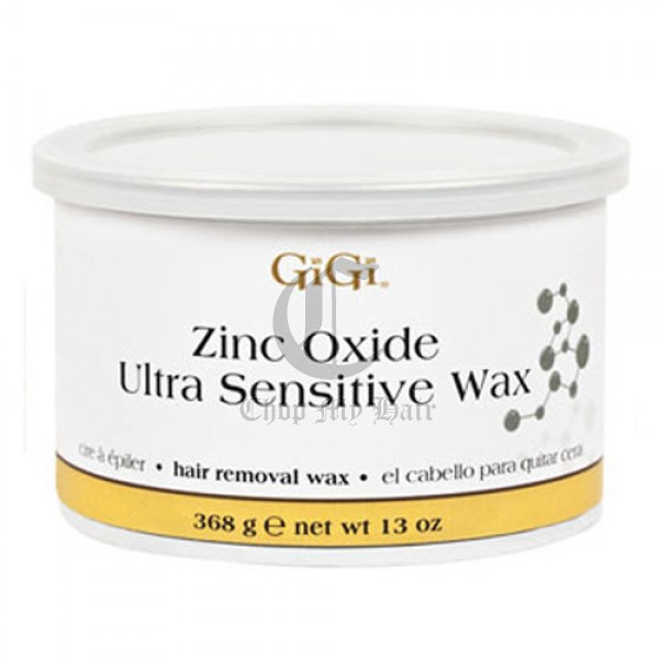 GiGi Zinc Oxide Ultra Sensitive Hair Removal Wax 13oz GIGI0804
