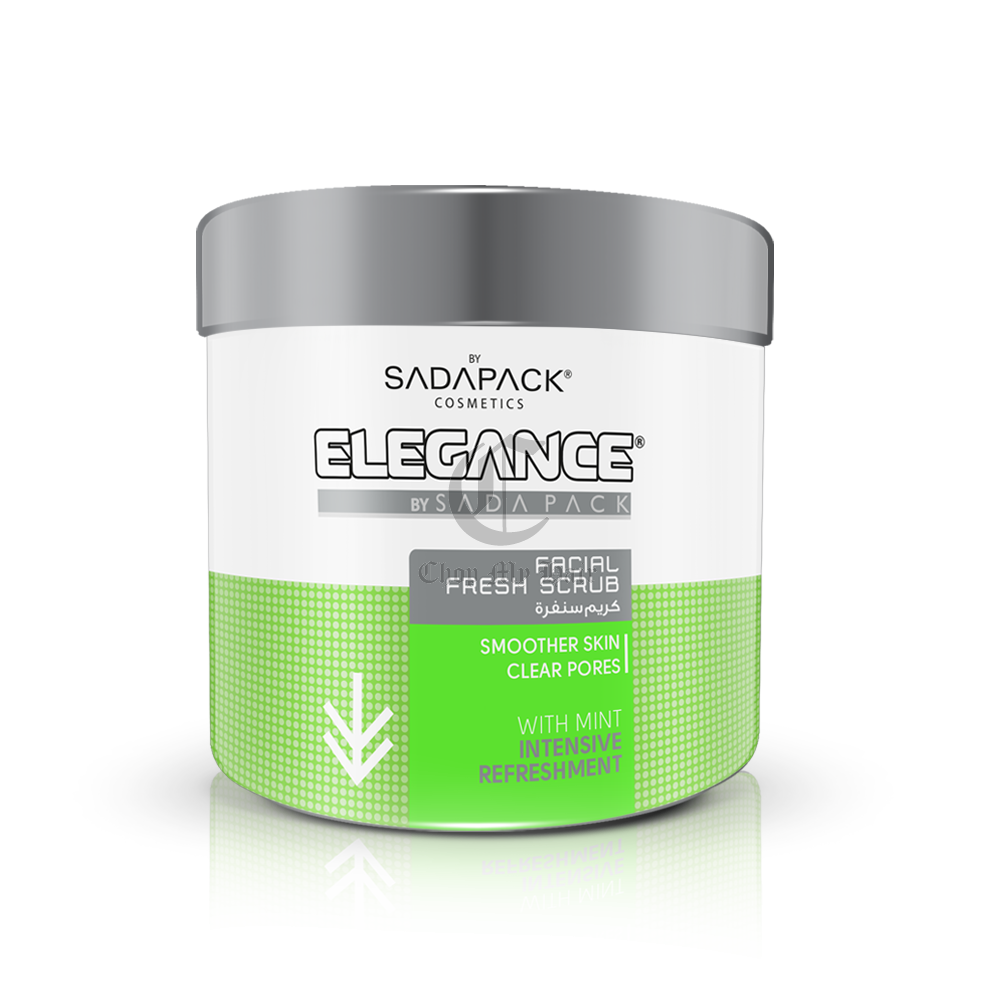 Elegance Facial Scrub w/ Mint (Green Label) 17.6oz ELEFSMT